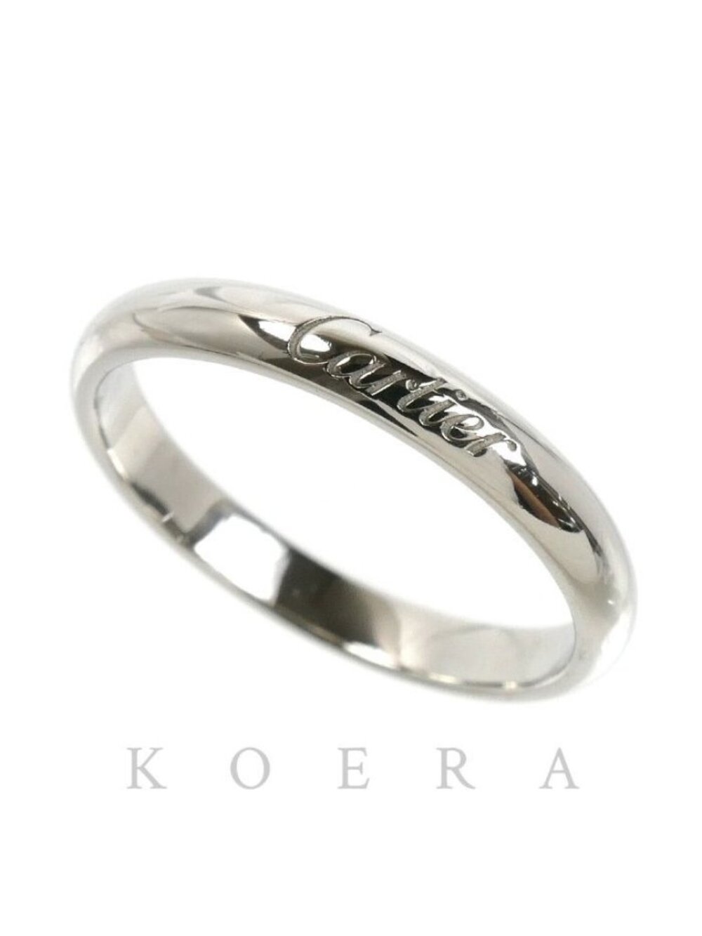 Cartier Platinum C de Cartier Wedding Ring